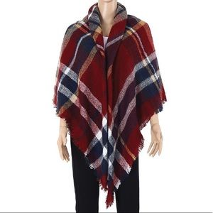 Blanket scarf Tartan Plaid